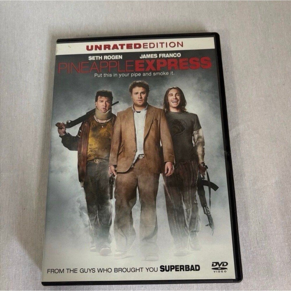 Pineapple Express DVD 2008 Unrated Edition Seth Rogen James Franco Action Comedy